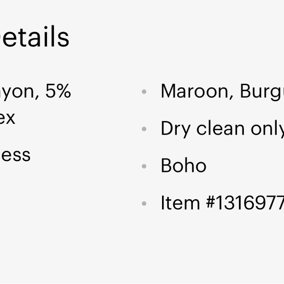 Fabulous Ella Moss couture Wine Sleeveless! Size Small - Picture 6 of 6